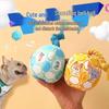 Squeaky Bite-Resistant Plush Ball Toy for Small Dogs