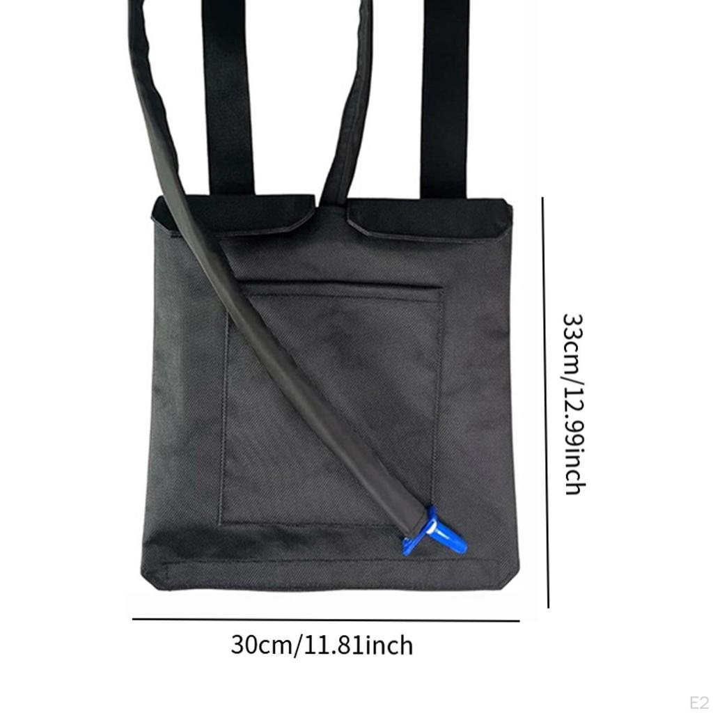 Catheter Bag Holder Urinary Drainage Cover for Elderly Wheelchair Bed Travel