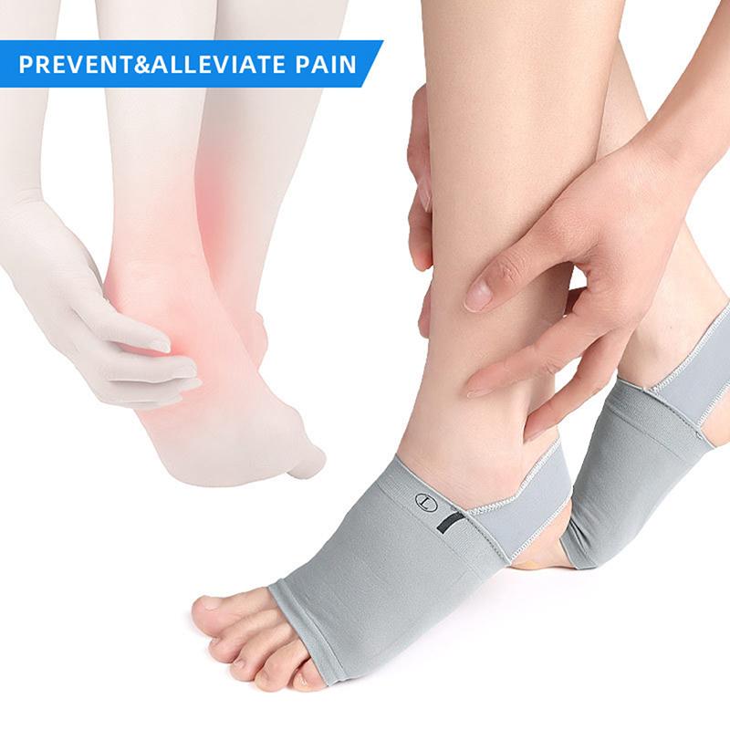 1Pair Arch Support Insoles Plantar Fasciitis Heel Spurs Strap Foot Care Flatfeet