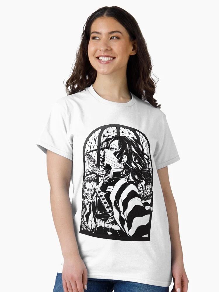 Anime Serpent Glass Stained Demon Cute Classic Funny T Shirt Unisex S