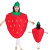 Weihnachts Obst Gemüse Kinderkostüm Karotten Outfit Eltern Kind Passend für Tanzaufführung Bühnenstück Party Cosplay Verkleiden