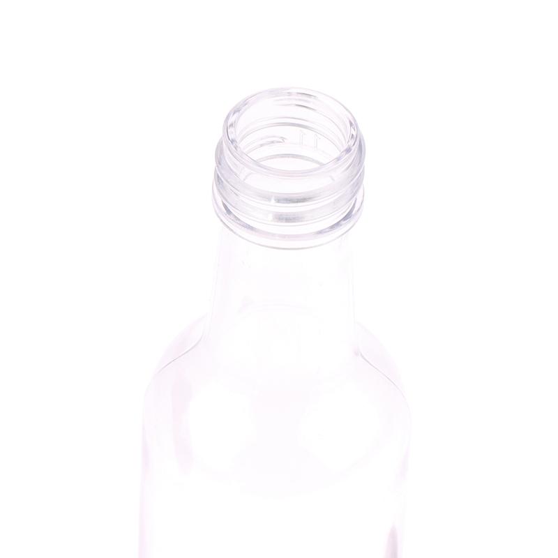 6 stk 50 ml Mini Klare PET Påfyllbare Vinflasker Små Flasker For Fest Bryllup Likørflasker Med Lekkasjesikkert Skrulokk