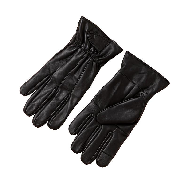 Aisi Yalan Men's Sheepskin Touchscreen Winter Gloves