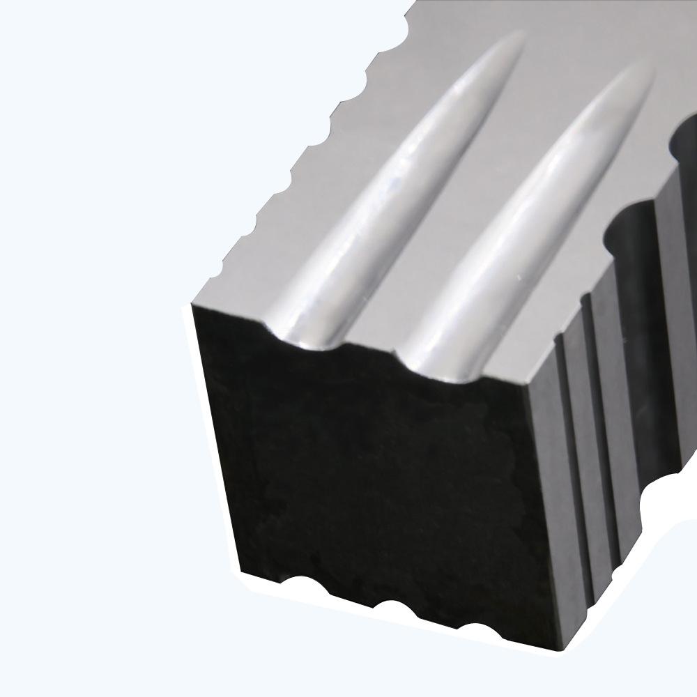 High Quality Four Sided Large Pit Iron/high Hardness Four Sided Groove/bracelet Steel Groove Large Steel Mold/gold Jewelry Tool