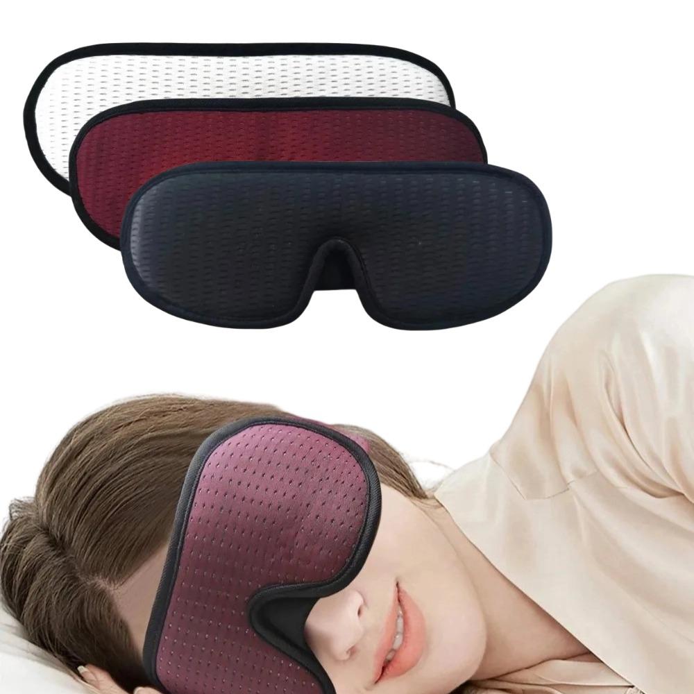 New Hot Extensions 3D Sleeping Eye Mask Rest Eyemask Aid Eye Shade Cover Pad Soft Blindfold SleepTools 100% Block Out Light