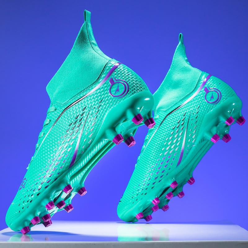 Summer high-top football shoes broken nails student comfortable casual football shoes adult men's and women's sizes 33-46