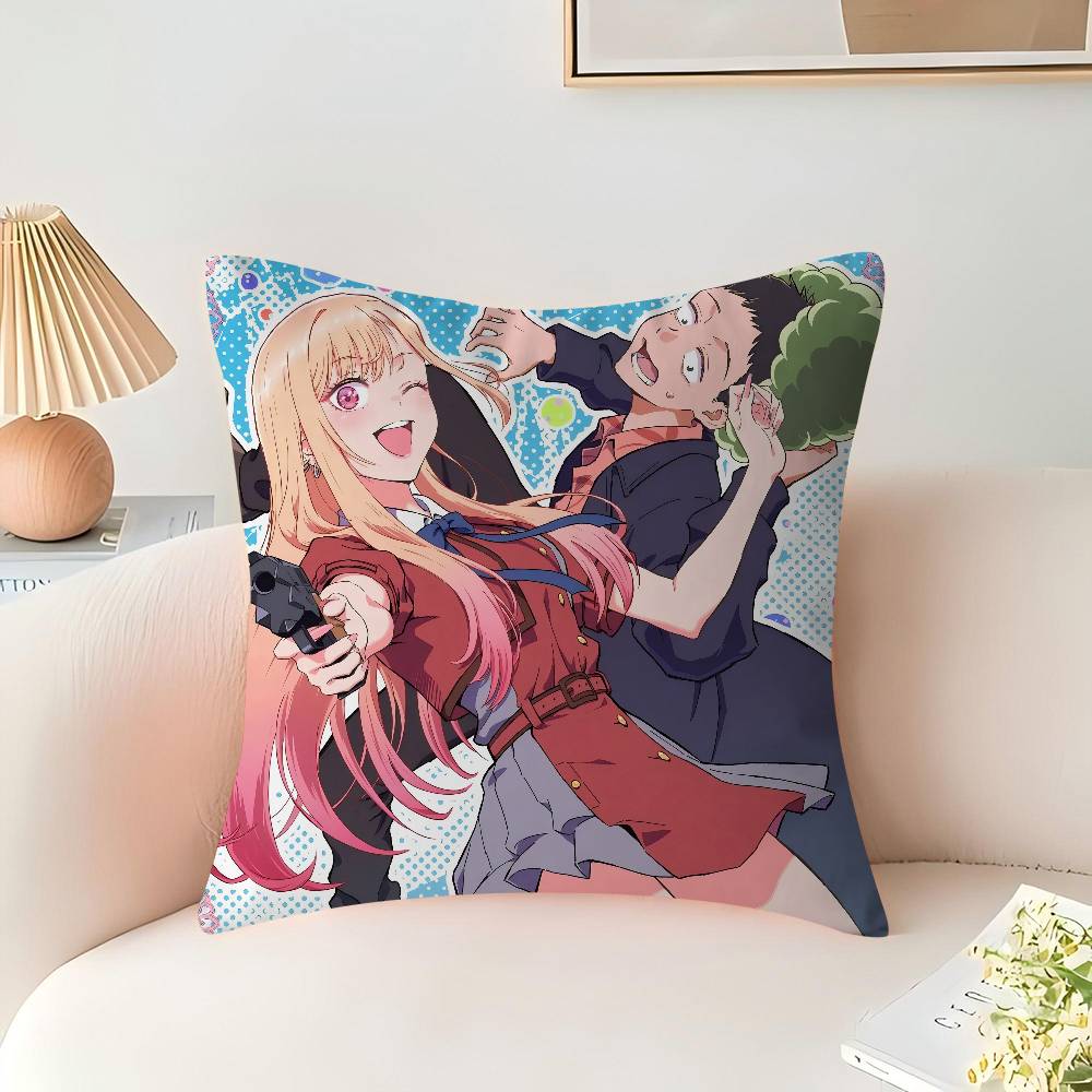 Anime My Dress-Up D-Darling Maple Design Cushion Cover Happy Autumn Harvest Decor Holiday Decorati Pillow Cover