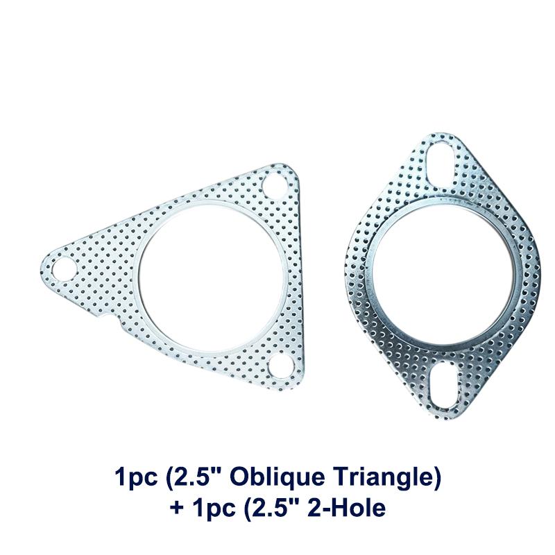 1Pcs 2.5/3 Inch Car Exhaust Gasket Flange Car Exhaust Joints Engine Gasket/ Universal Junta Escape