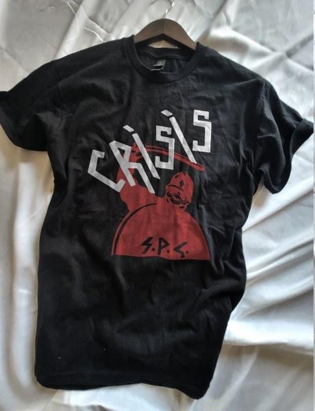 Crisis band t shirt post punk Unisex Softstyle T-Shirt L