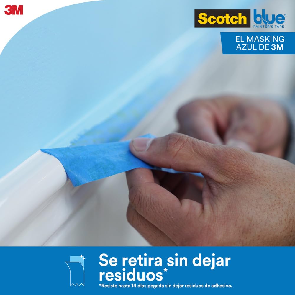 3M Scotch Blue Tape X for FDM 3D Including the OpenCube Scoovo (48mm 54.8m) Printers,