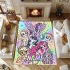 Little Pony (20) Customize your name rug, office chair cushion, home bedroom living room gift.