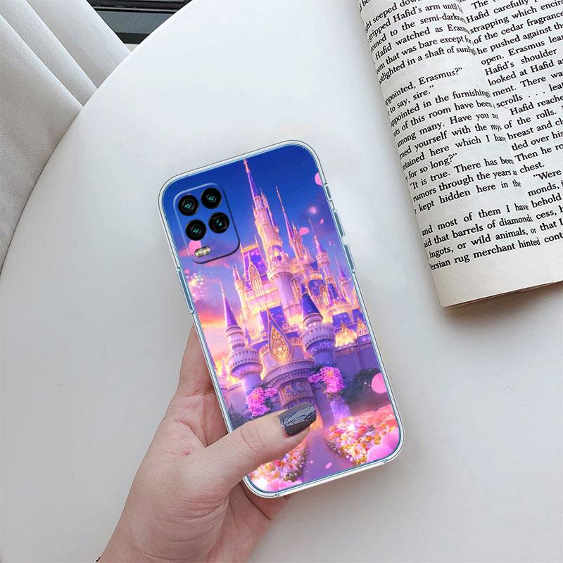 Disney Castle World Transparent Phone Case for Motorola Moto E22I E22S E22 E32 E40 E7 E7I G Plus Power Play Stylus G22 G14