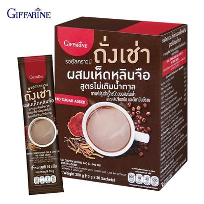 Giffarine Instantný kávový mix s práškom z Chong Cao, extraktom z Ling Zhi a komplexom vitamínov B, 10 g x 20 vrecúšok 41217