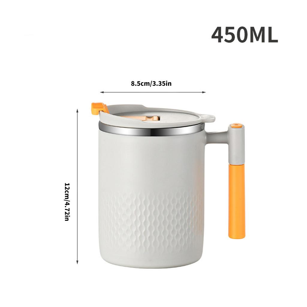 Portable Stainless Steel Beverage Mug with Handle Drinking Cup for Students and Commuters Multipurpose Milk Drinkware