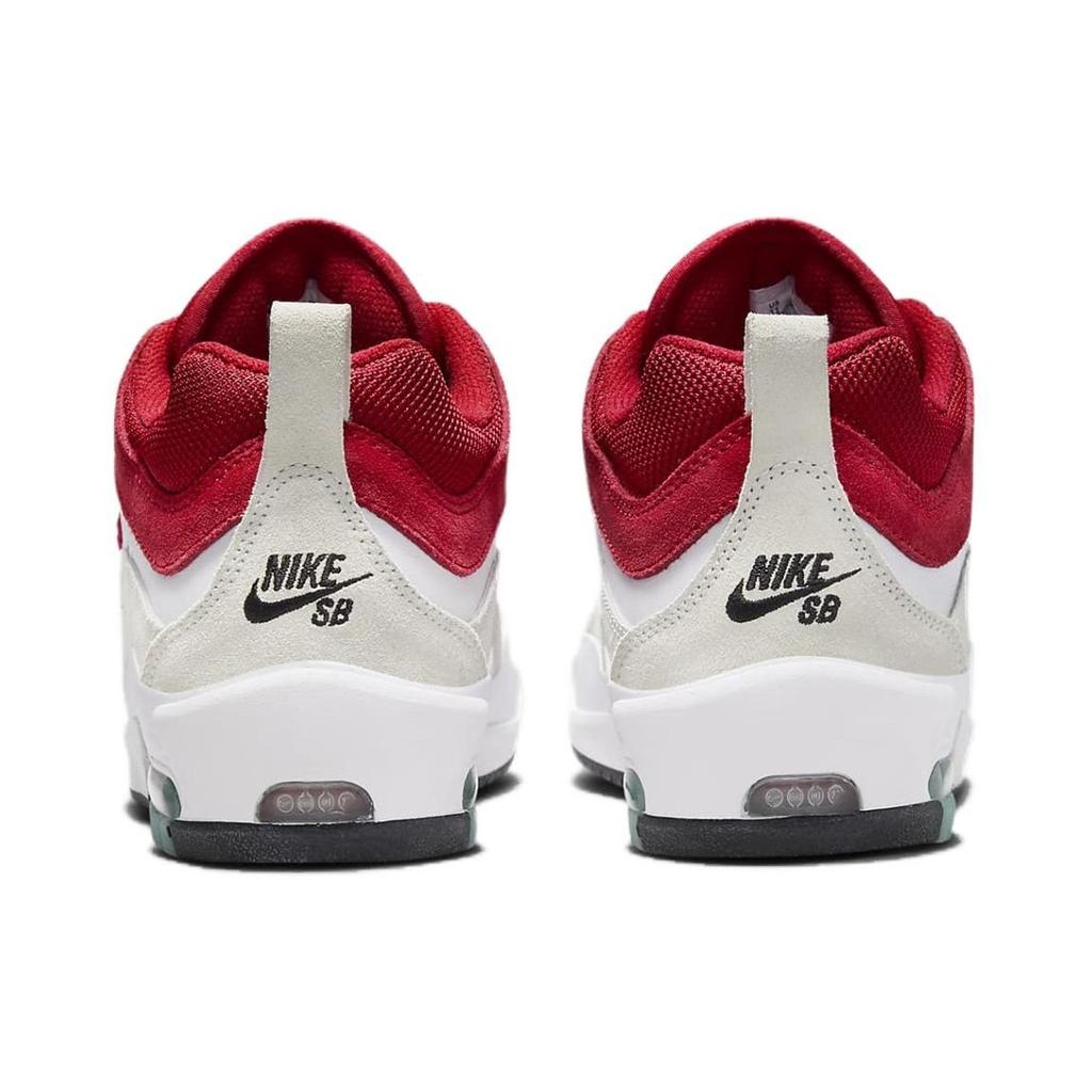 Nike Air Max Ishod Wair SB Varsity Rouge Homme Baskets Blanc Summit-Blanc FB2393-100