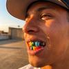 6 Teeth Hip Hop Braces Decoration Exaggerate Design Teeth Grills Colorful Dental Jewelry  Rapper