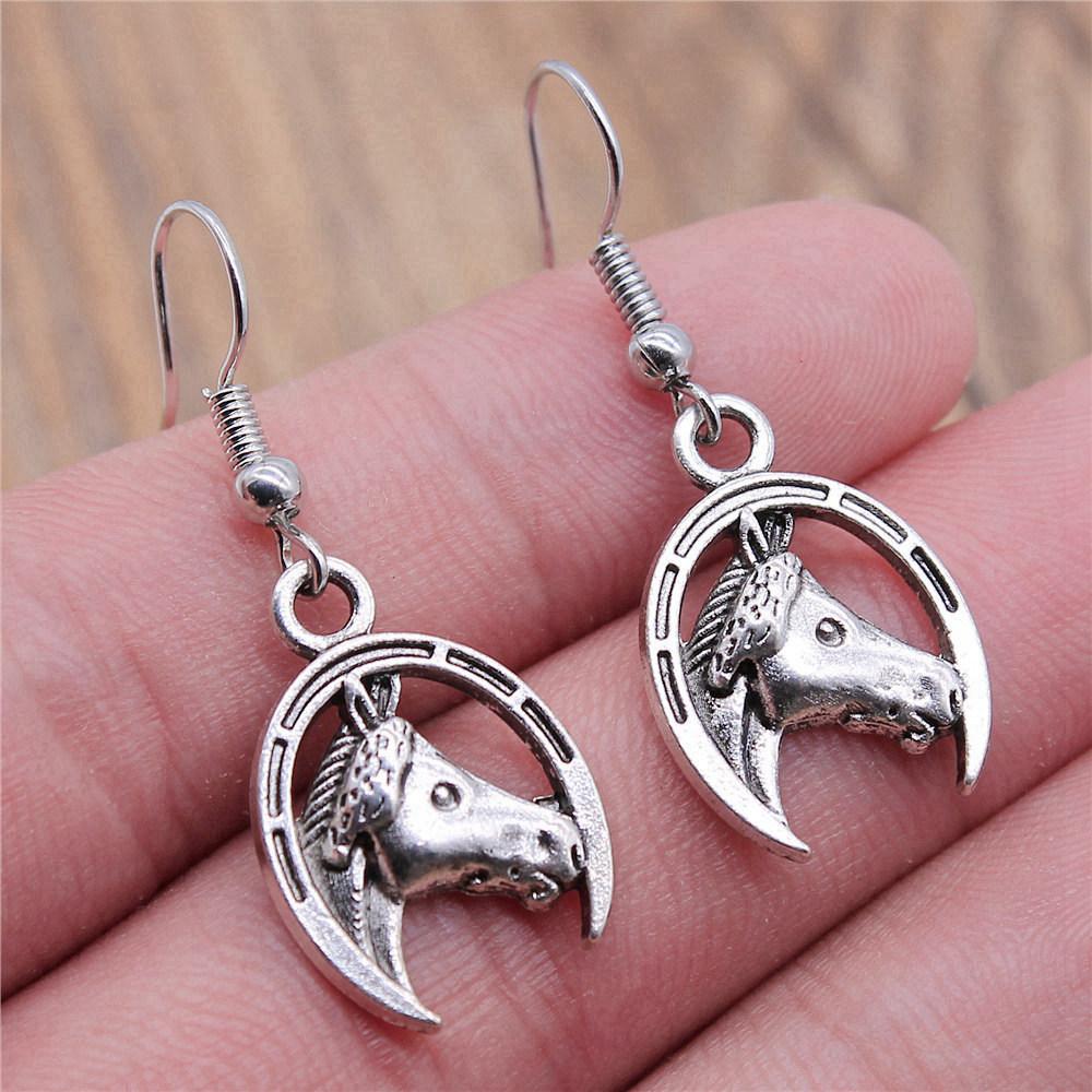 Streetwear New Arrival Dragon Snake Horse Anime-Themed Drop Earrings Unique Formal Gift for Her