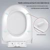 Larsd U-Shaped Soft-Close Thickened Toilet Seat