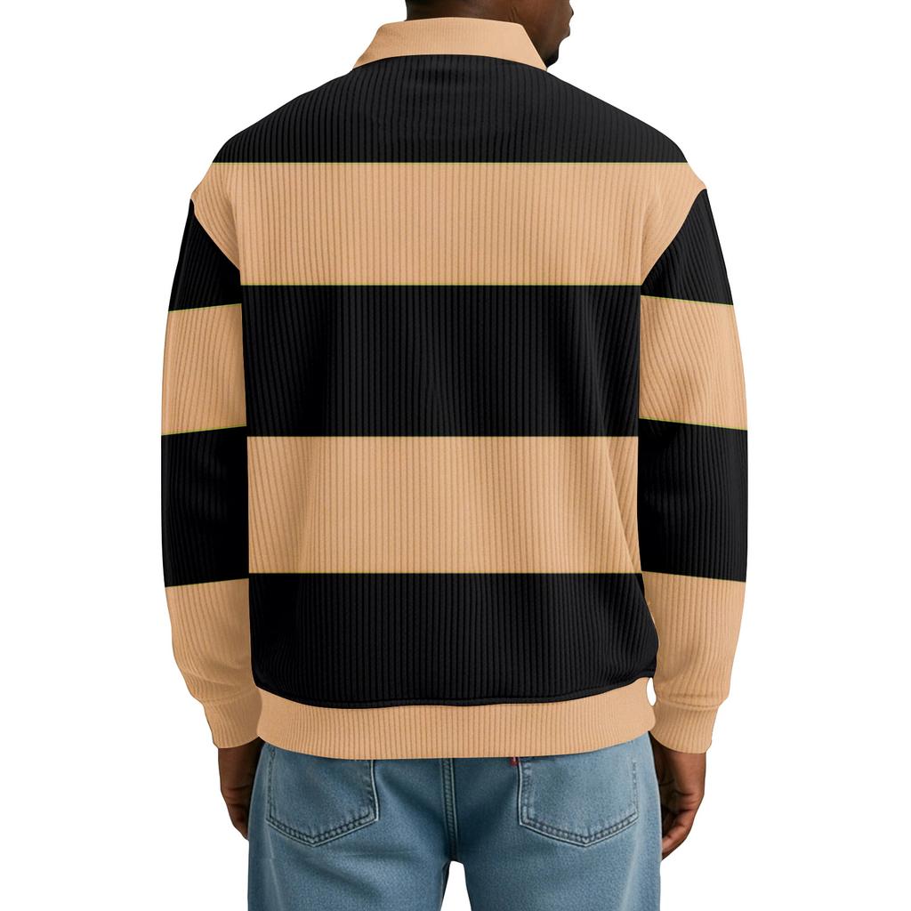 Ανδρικό Casual Χαλαρό, εφαρμοστό Τοπ Κουμπιά, Κολάρο με Κούμπωμα Μακριά Μανίκια