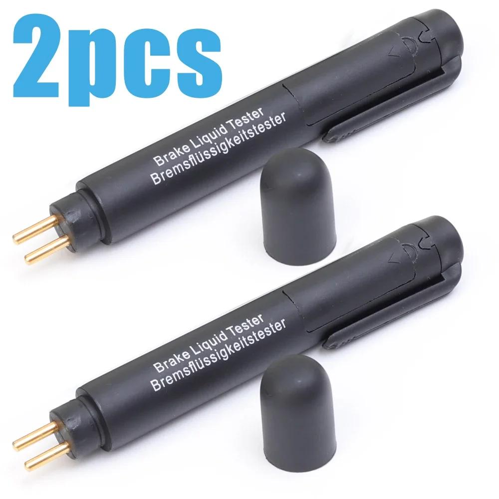 Test Pen For Car Brake Oil 5 LED Indicator Display Battery Testers Accurate Oil Quality Check Pen Car Testing Tools