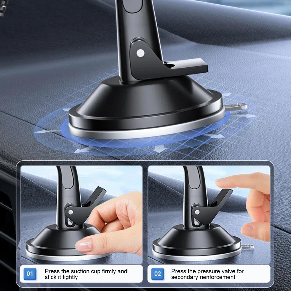 USB Single Head Car Fan 12V/24V with Suction Cup Windshield Desk Fan 360 Degree All-Round Car Air Fan for Vehicle Home Office
