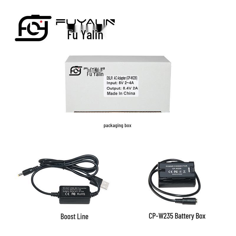 Fujifilm XT4 X-T4 NP-W235 USB Battery Adapter W235 USB Adapter