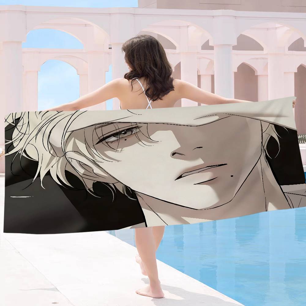 backlight bl Anime Microfiber Beach Towel Absorbent Quick dry Soft Yoga Swimming Resort Mountain Climbing Towel