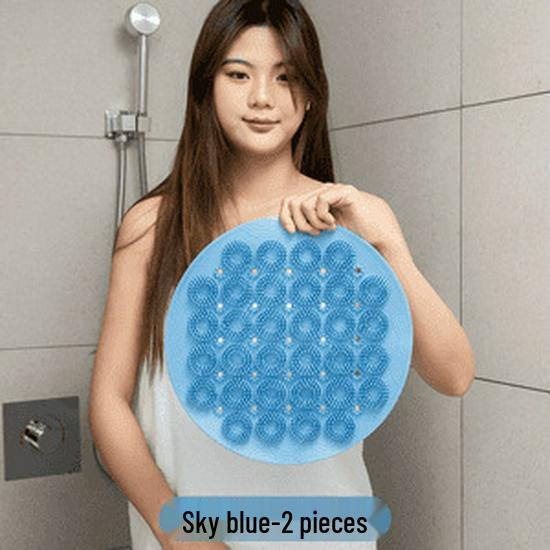 Silicone Back Scrubber with Suction Cups - Easy-to-Use Bath Brush for New Users