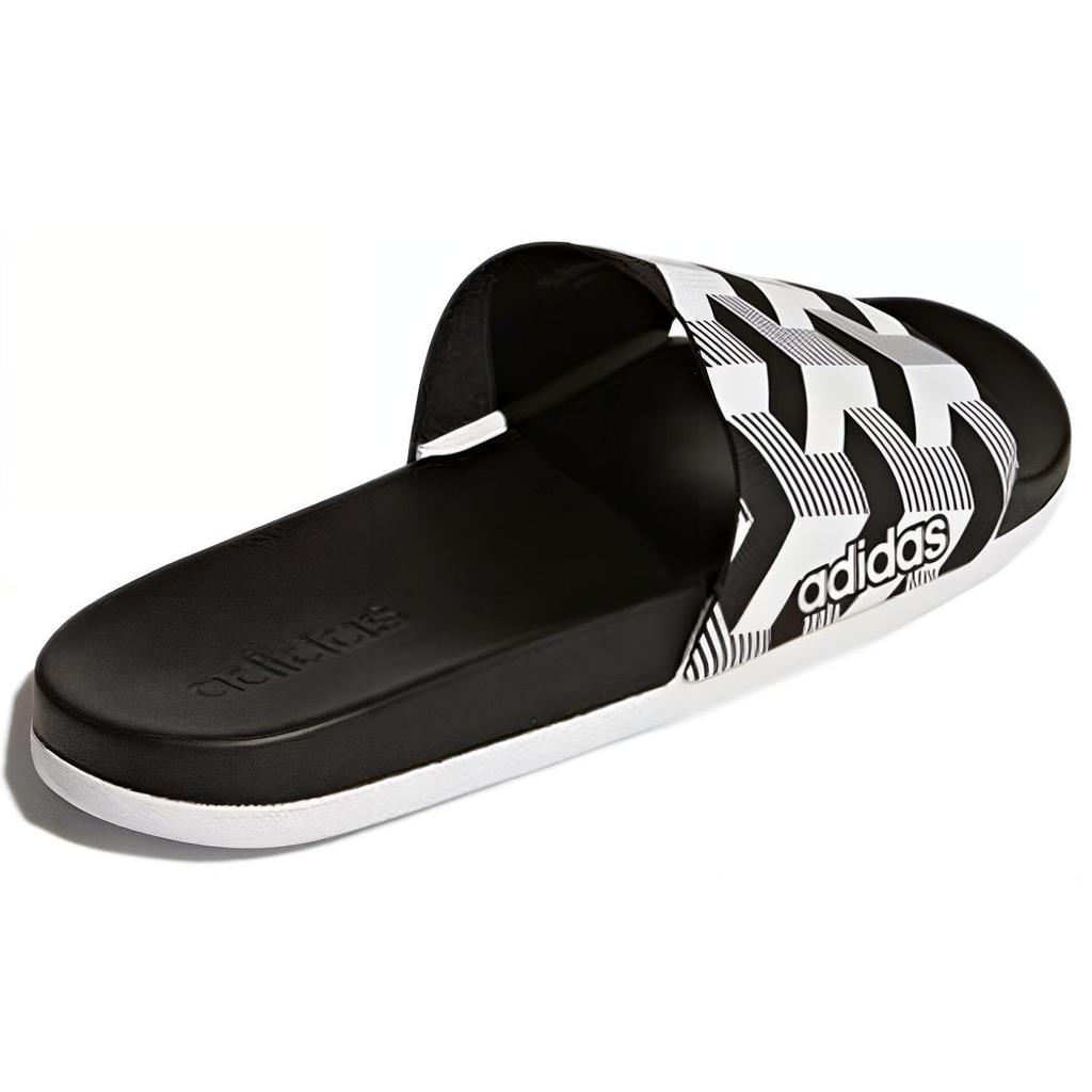 Adidas Adilette Cf+ Link Slippers 'Black White' CG2800