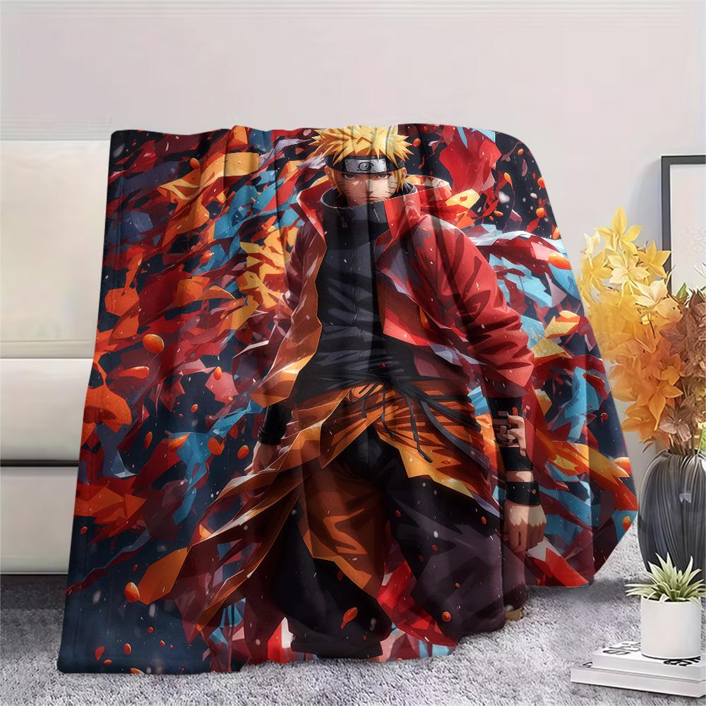 Naruto Sage Art Flannel Blanket, High quality Comfortable for All Seasons, Home Decor, Warmth and Comfort