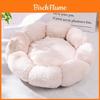 Cucce per Gatti a Forma di Fiore Petsoft con Cotone PP per Cani e Gatti Piccoli