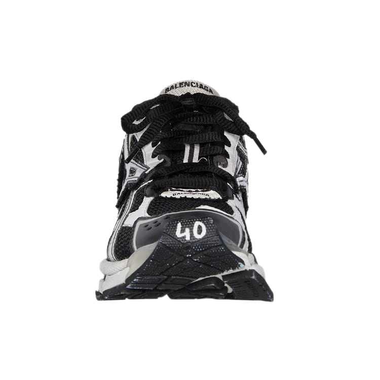 Balenciaga Runner White Black White Women's 677402W3RB29010