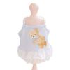 Pet Spring/Summer Little Bear Lace Blouse with Skirt for Cats and Dogs, Pet Clothing