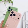 For Magsafe Magnetic Wireless Charging Liquid Silicone Shockproof Phone Case For iPhone 17 Pro Max/17/17 Pro Bumper Back Cover
