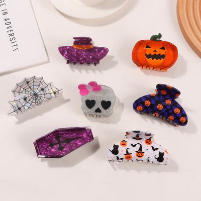Gotische Zaubererschwert-Muster Haarspange, Sichere Befestigung für Halloween-Partys & Kostümveranstaltungen, Einzigartiger Dunkle Nacht Haarschmuck