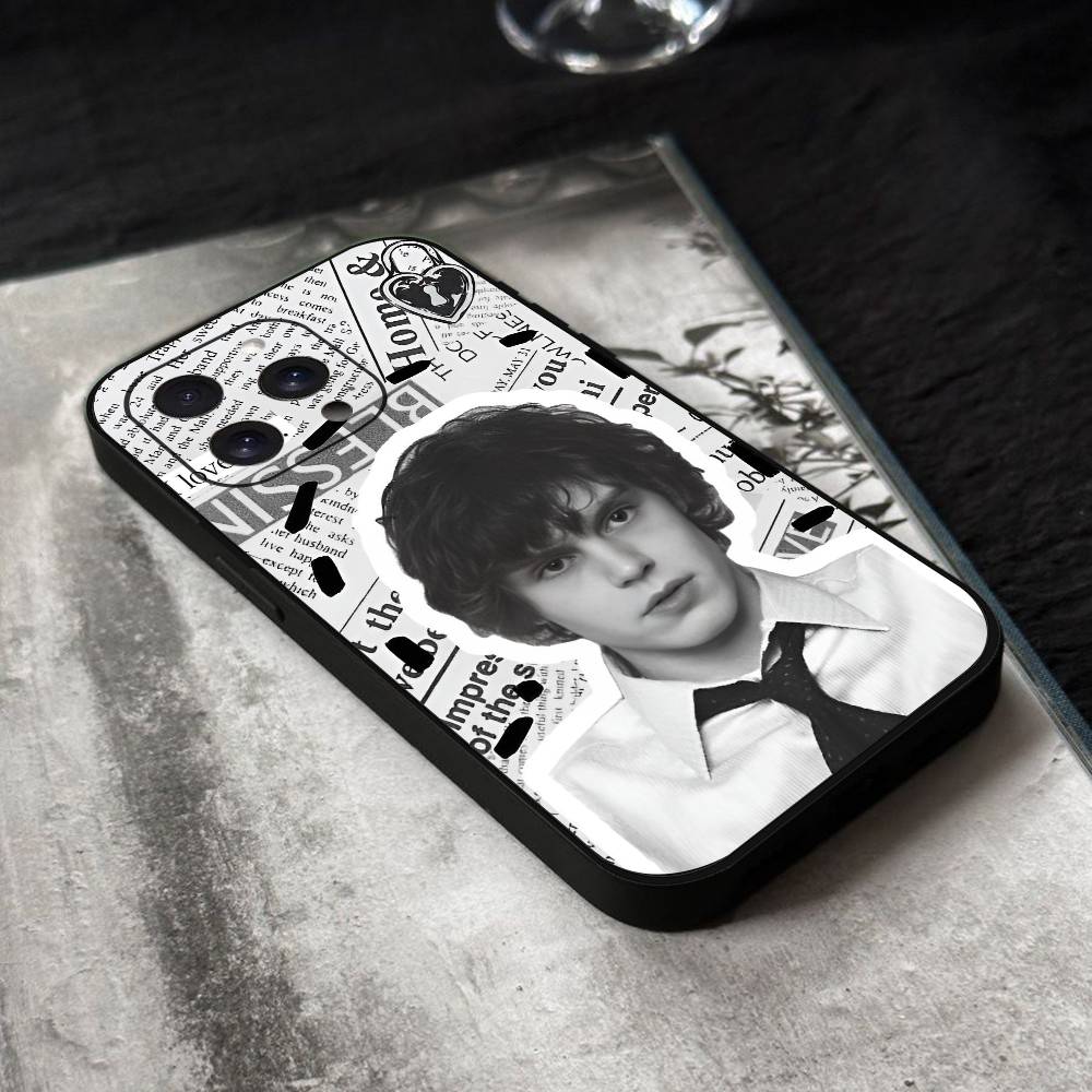 E-Evan Peters Phone Case Silicone Soft For IPhone 17 Air 16 15 14 13 12 11 Plus Pro Max Plus