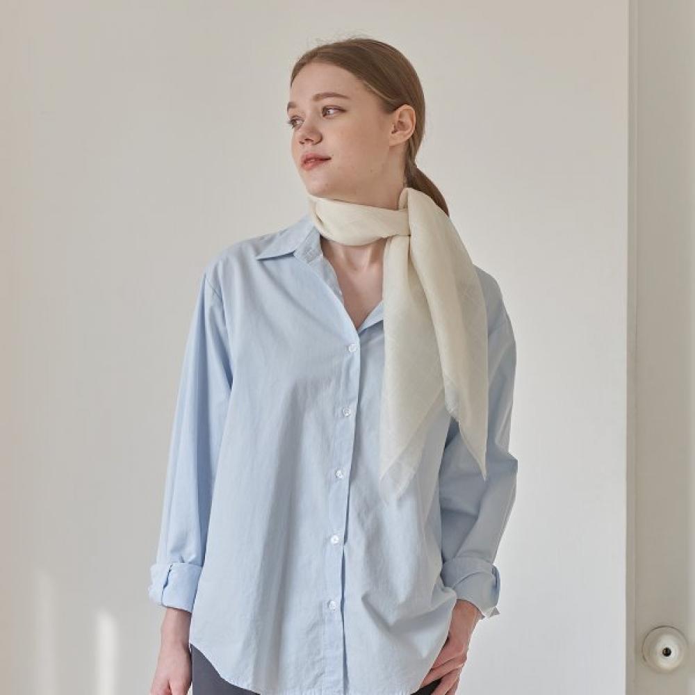 Dal Cashmere 100 Scarf Shine Ivory Single option