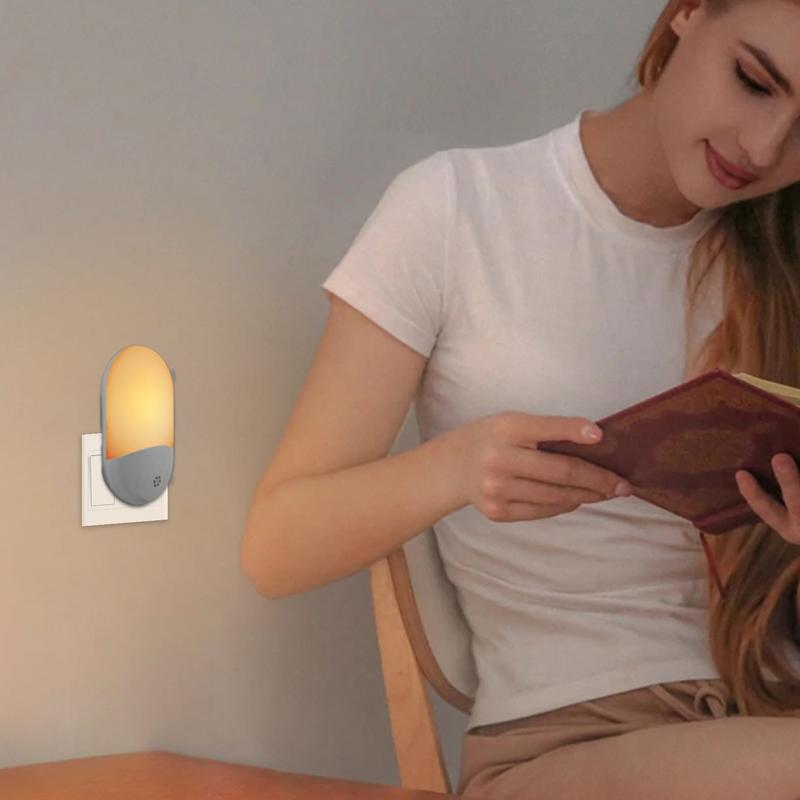 

Втычной ночник Втычной светодиодный ночник Окружающее освещение для спальни ванной комнаты прихожей детской комнаты лестницы CHINA