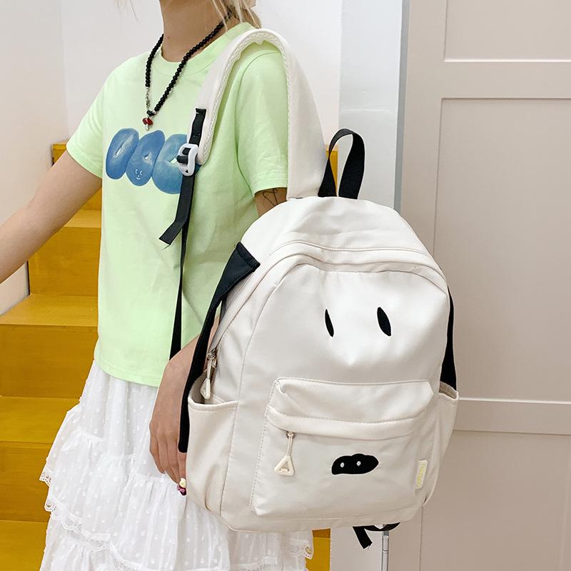 School bag high value ins Korean version cute dog school bag women travel fashion versatile large capacity