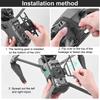 Drones Landing Gear for 3 Quick Release Extended Protector Heightened Extended Leg Landing Feet Replacement Part