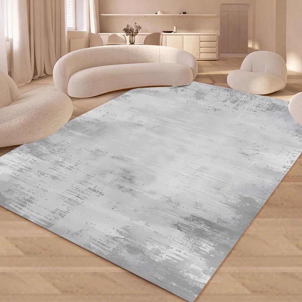 High-End Abstract Design Soft Carpet For Living Room, Bedroom And Kitchen, Anti-Slip Floor Mat, Home Decoration