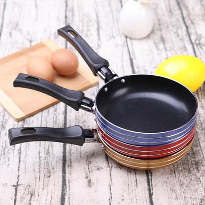 Portable Non-stick Mini Round Skillet Griddle Pan Saucepan Frying Pan