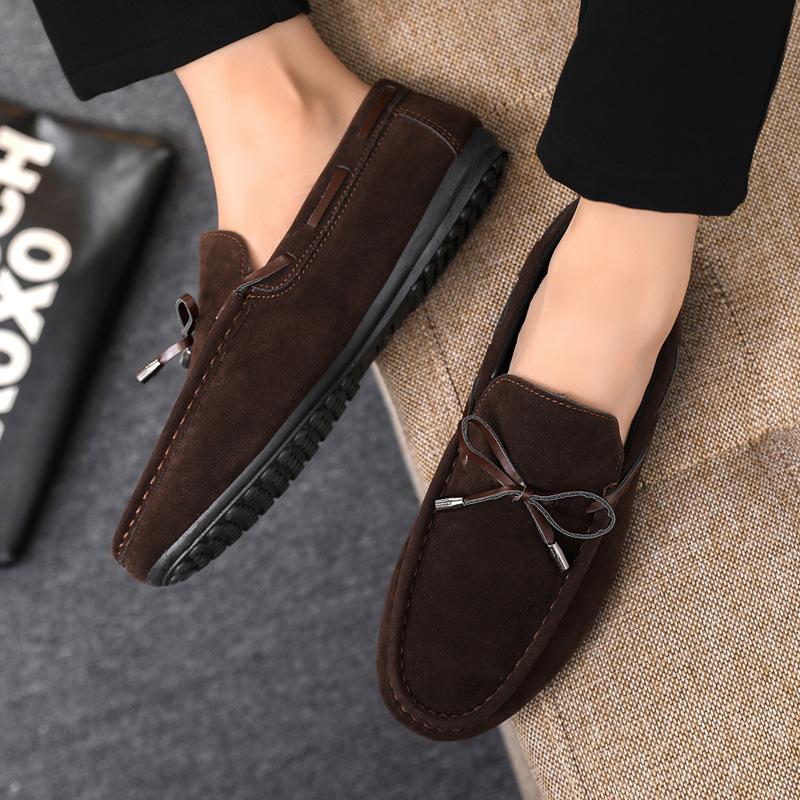 Summer Doudou shoes men's breathable lazy overshoes one pedal casual shoes trendy versatile work shoes