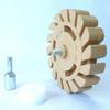 Decal Removal Eraser Wheel with Power Drill Arbor-Adapter Rubber Pinstripe 100mm