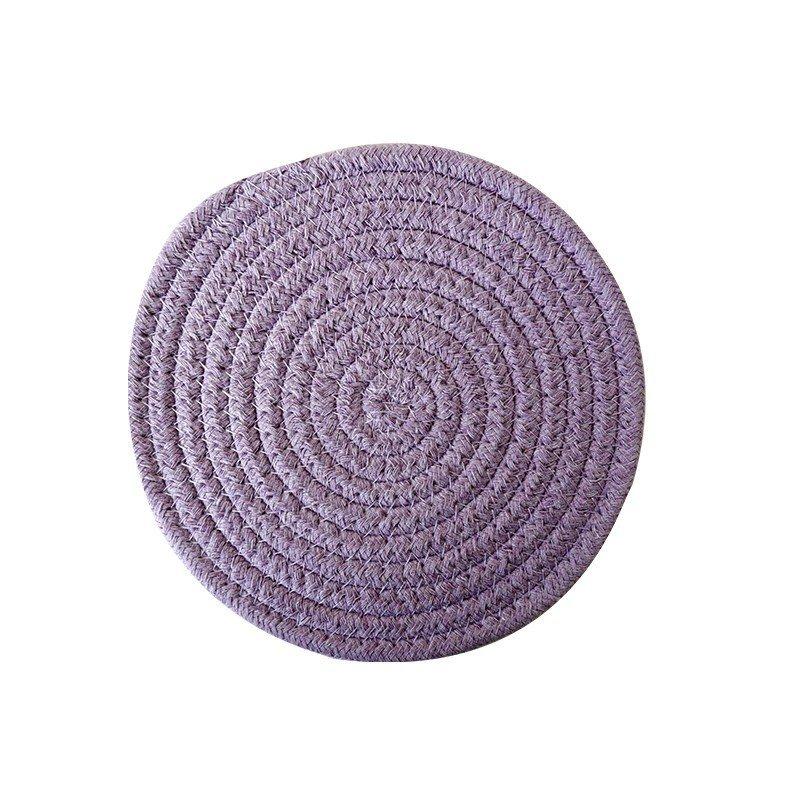 Minimalist Cotton Woven Coasters Coffee Table Decor Bohemian Cute Cup Coasters Heat-resistant Cup Coasters for Coffee Tea