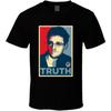 Edward Snowden Truth Hope Poster T Shirt