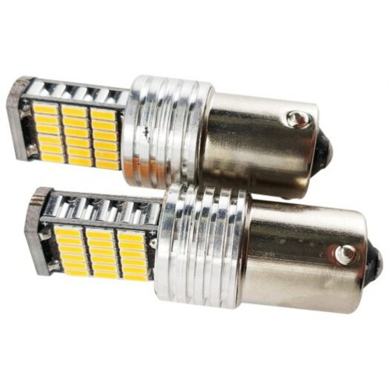 Py21w Bau15s Led clignotant couleur ambre Multi 2 pièces