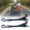 Multipurpose Polyester Cargo Strap Heavy Duty Retractable Fastening Strap For Motorcycle Camping Equipment Luggage