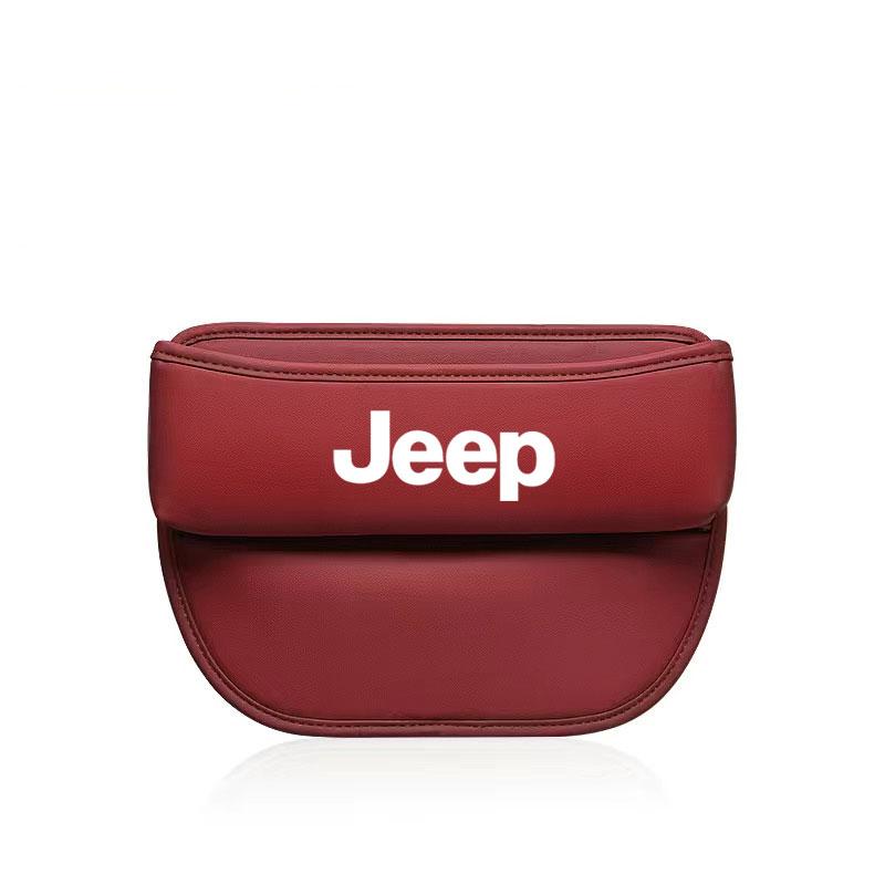 Multifunction Car Seat Gap Organizer Seat Crevice Slot Storage Bag For Jeep Grand Cherokee Wrangler JK Gladiator Compass Patriot