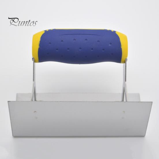 Stainless Steel Concrete Hand Edger with Ergonomic Non-Slip Handle Multipurpose Hand Edger Concrete Finishing Hand Tool